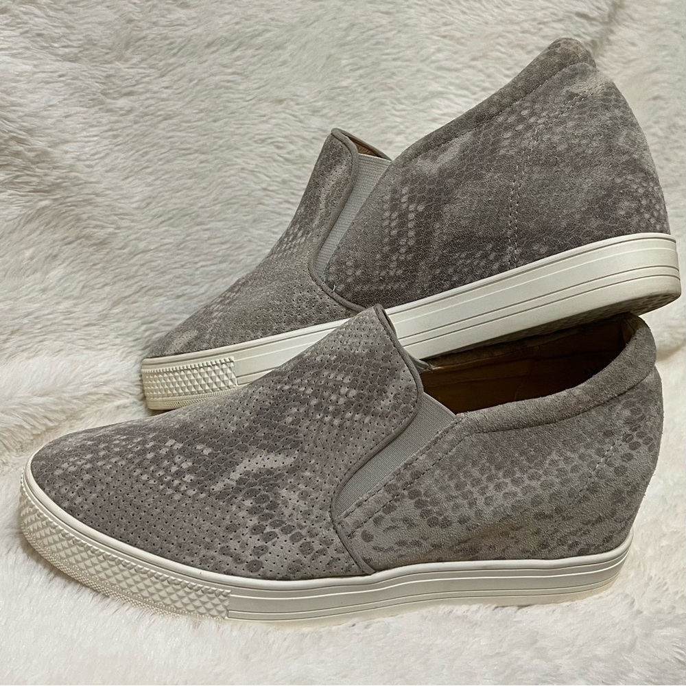 Snakeskin Wedge Sneaker - Caslon